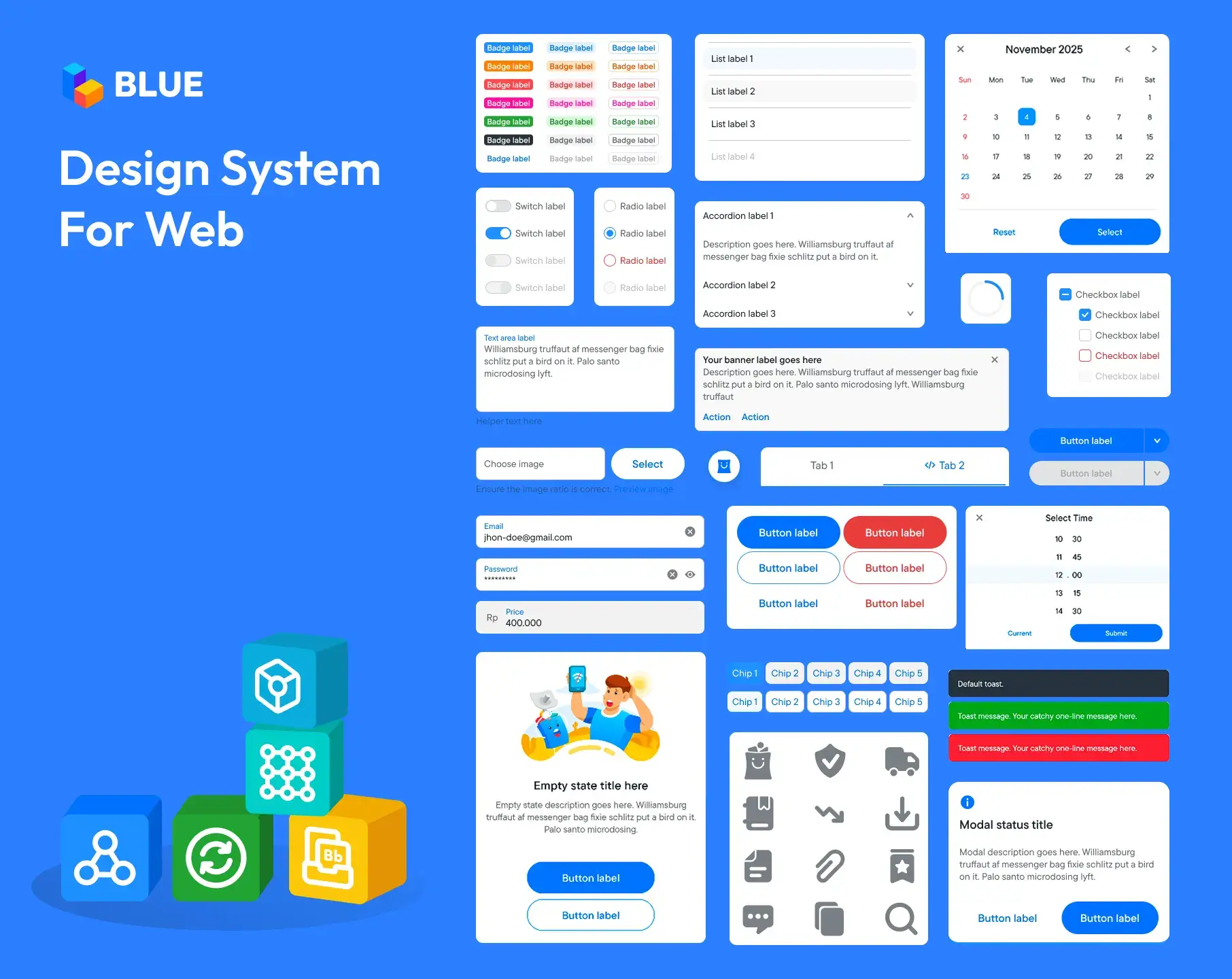 BLUE Design System Web