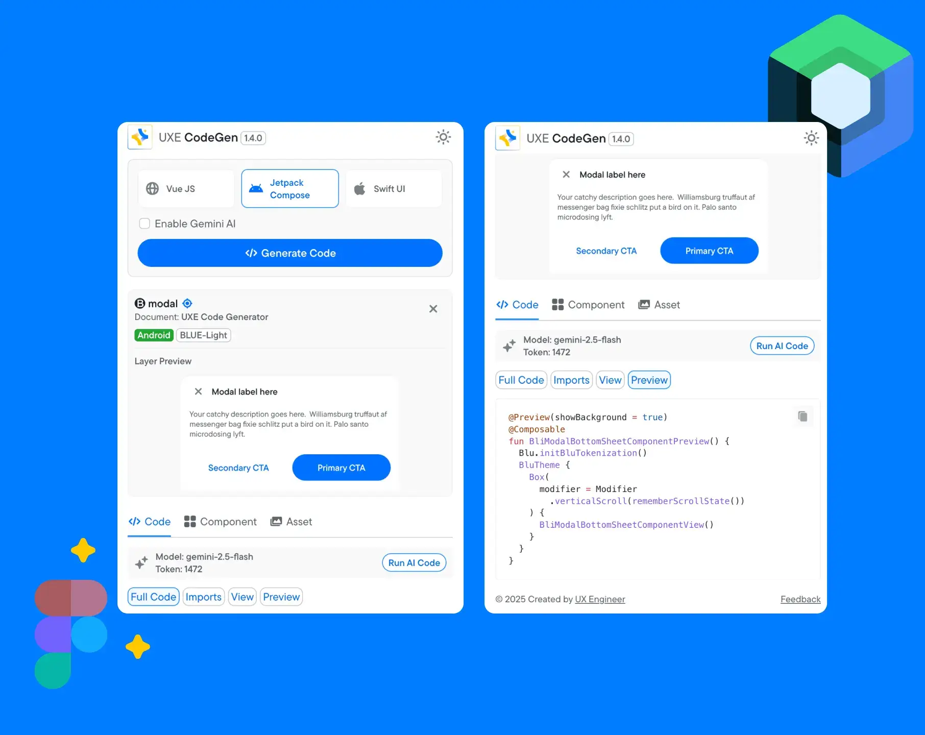 UXE Code Generation Android