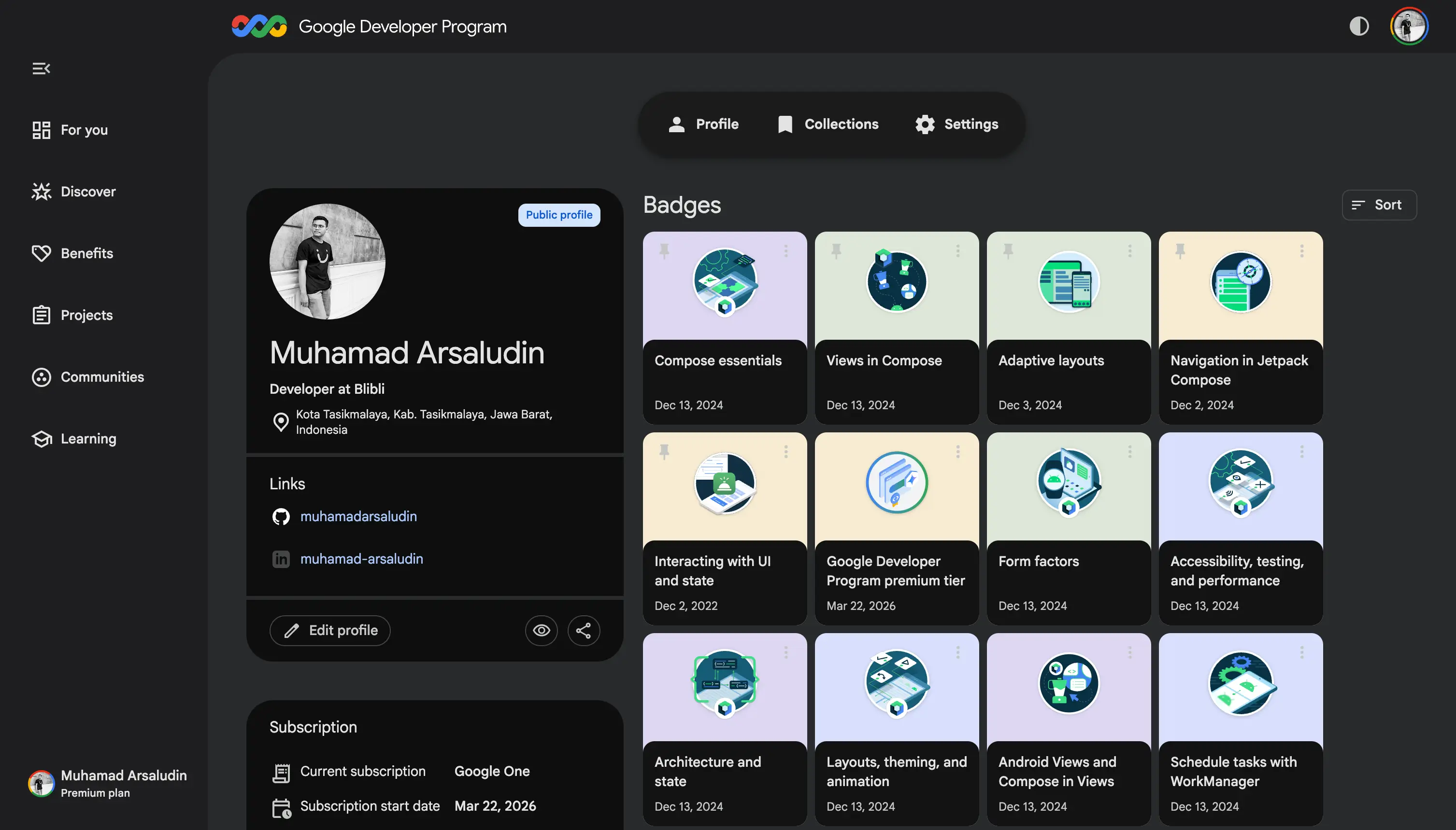 Documentation of learning progress through the official Android Developers curriculum